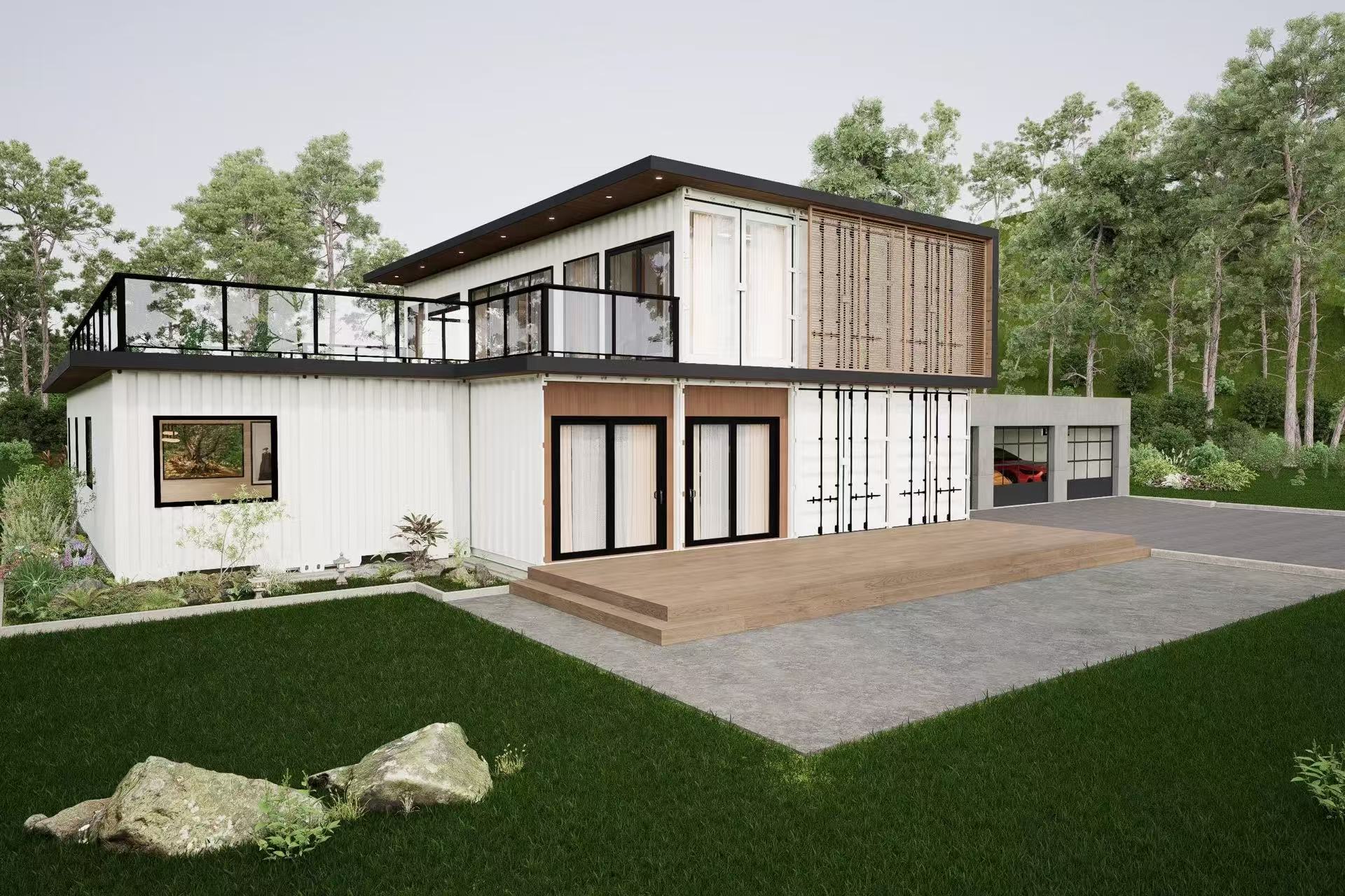 Versatile Prefab Expandable House Fast Install Expandable Modular Homes
