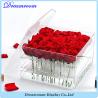 Buy cheap Acrylic Flower Box with Custom Logo for Fresh Flower from wholesalers