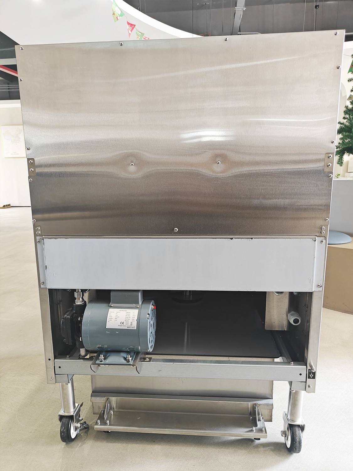 28.6kw Double Tank Big Capacity Digital Computer Panel Electric&gas Chips Open Fryer Machine