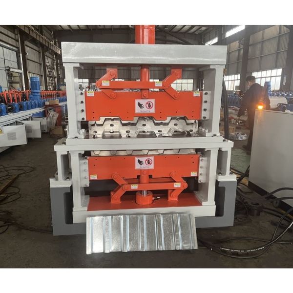 Quality 2" Composite B Deck Double Layer Deck Floor Roll Forming Machine for sale