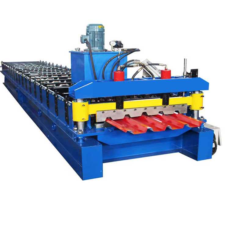 Customized 686 IBR Trapezoidal And 762 Corrugated Double Layer Roofing Sheet Making Machine For South Africa
