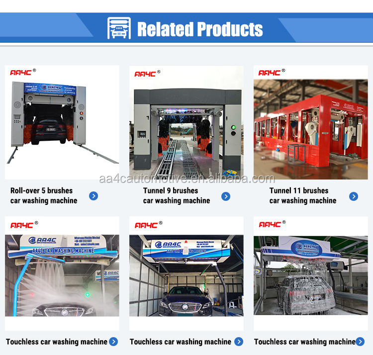 AA4C high press roll-over touchless contactless car washing machine AA-518 French Schneider Electric