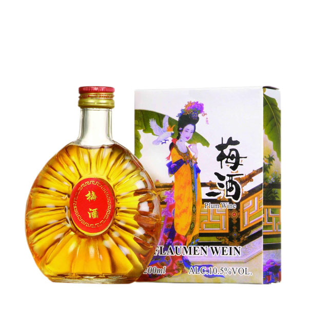 Fermented Customized Packaging 12 Degree 330Ml Green Plum Wine from Fujian Province