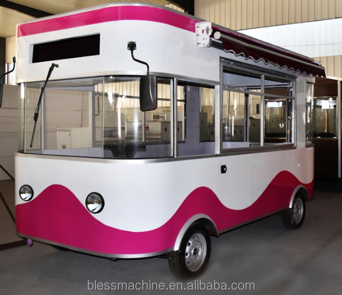 2022 Mobile Food Cart for Home Business Durable Easy Operation and Video Support