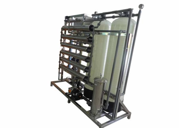 Vertical Drinking Water Treatment Plant , Reverse Osmosis Water System With UV