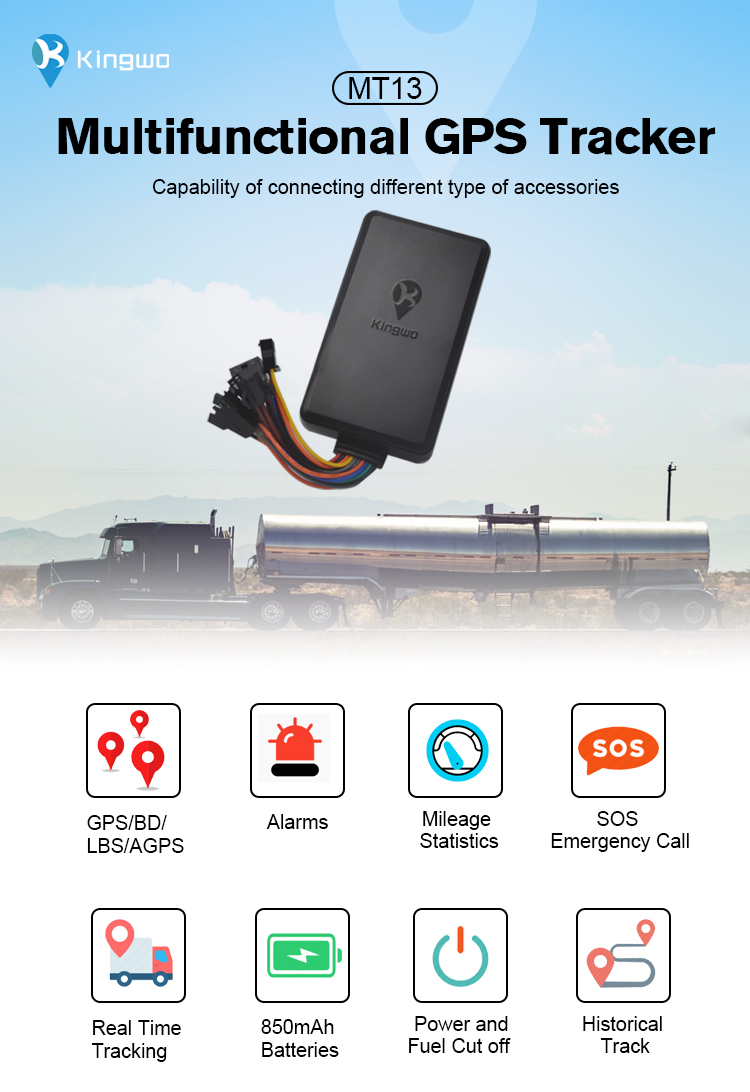 2g Hidden Fleet Vehicle GPS Trackers for Electric Scooter Motorcycle Car