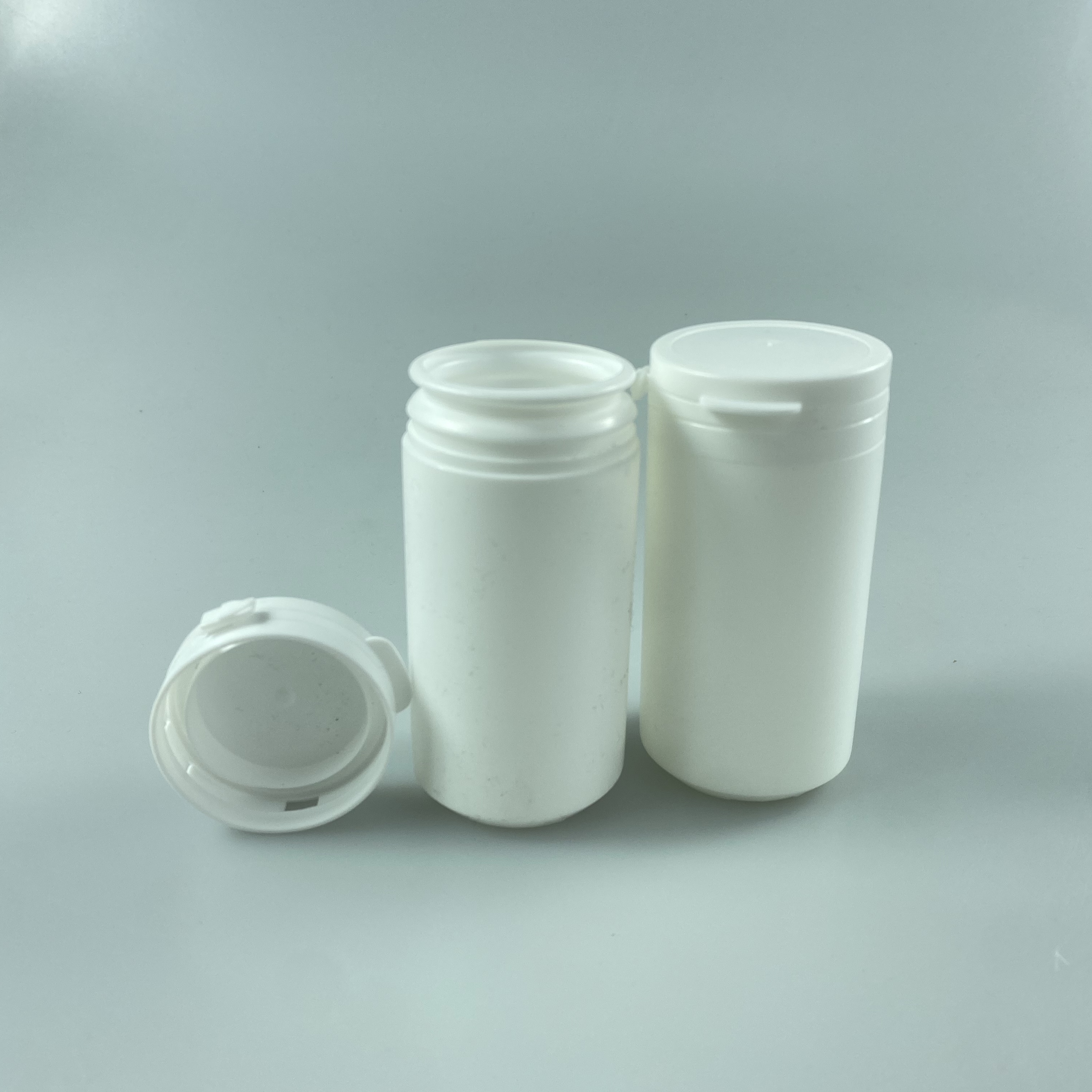 250CC PE Plastic Tear Can for Food Packaging Customizable and Eco-friendly