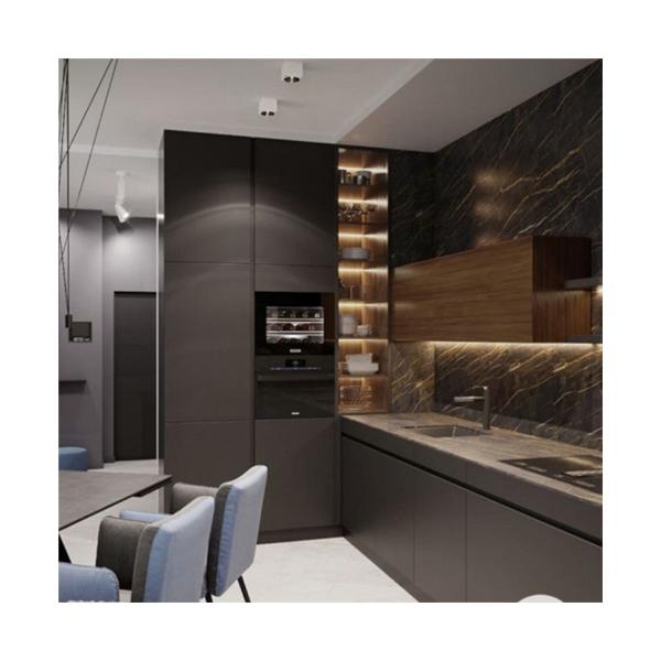 E1 Particleboard / Plywood / MDF Carcase Material Villa/Apartment Kitchen