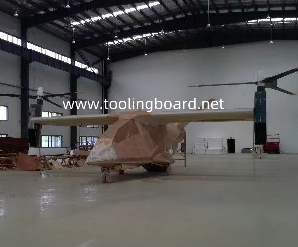Modeling and tooling board for aircraft model making, can be easily CNC machined