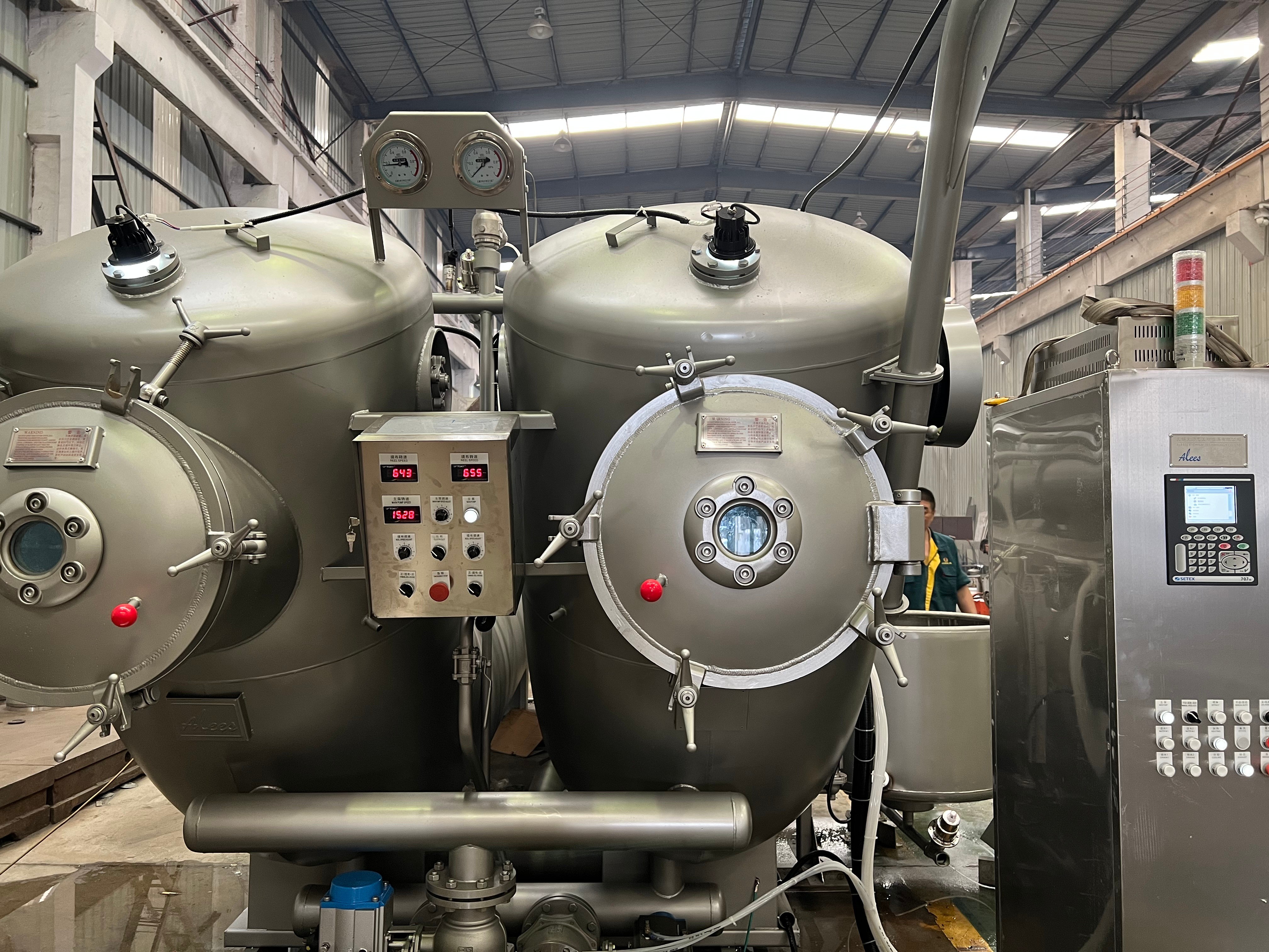 Energy Saving Full Automatic Control System High Temperature Double Overflow