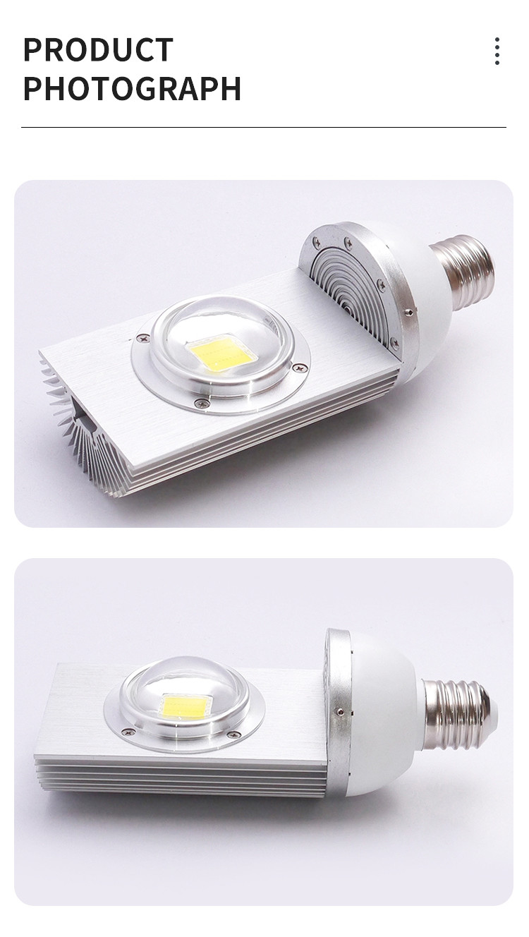 High Power 28w Profile Led Cross Plug Led Corn Cob Lamps With Aluminum Shell