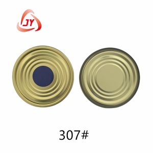 Round Tinplate Can Lids With Easy Open Sealing Type And Durability