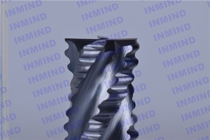China AlTiN Coated Milling Machine Tool Bits , Middle Speed Aluminum Cutting End Mills on sale