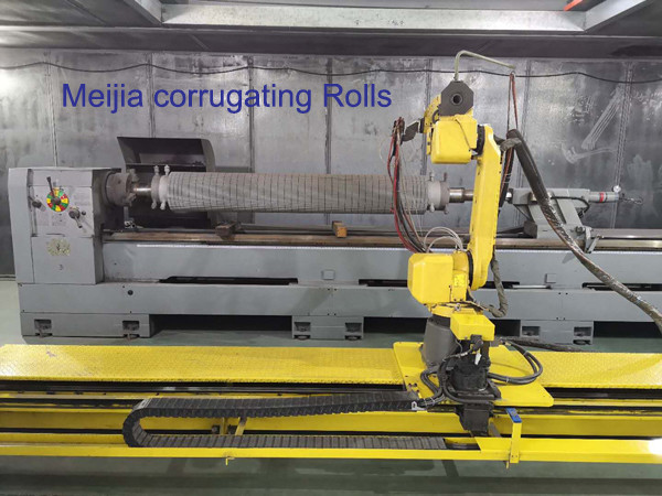 2100mm Tungsten Carbide Corrugated Roller