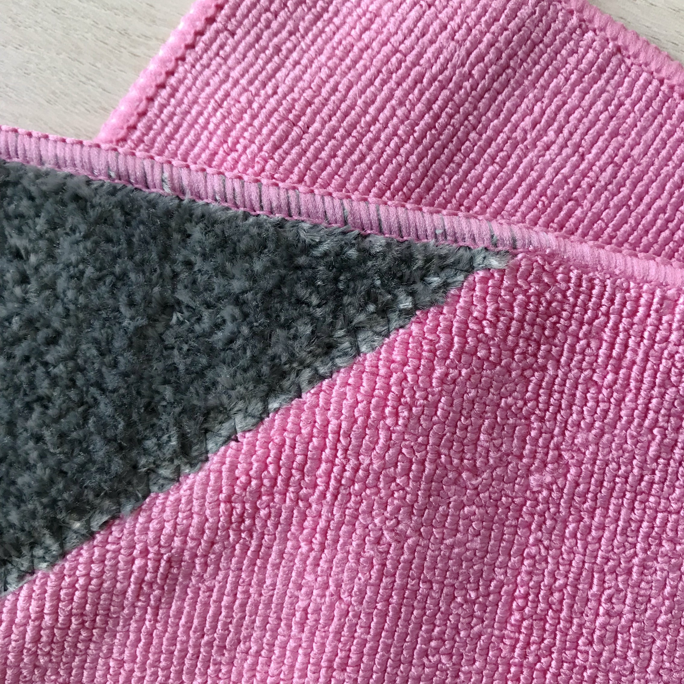 New style with scrape kitchen microfiber easy washing towels 40cm* 40cm OEM in China