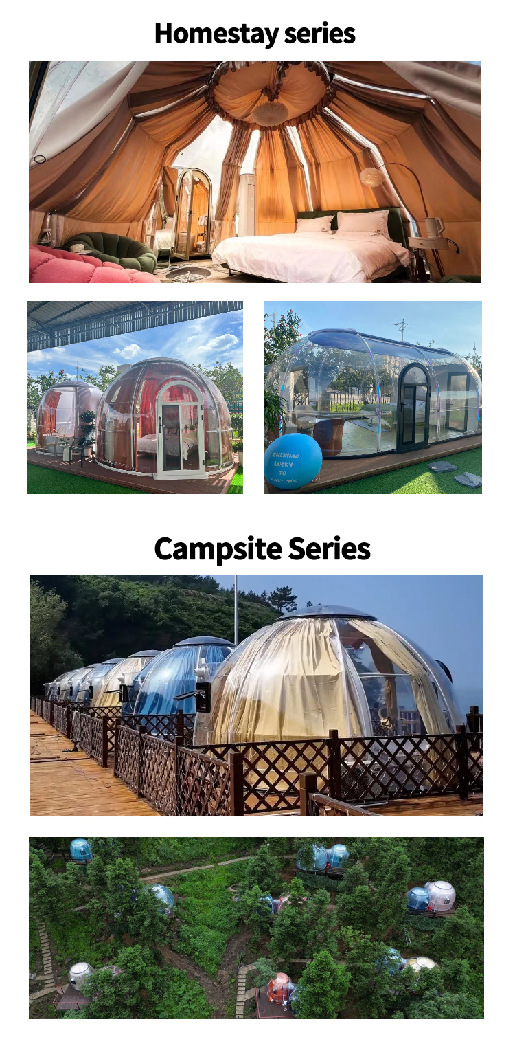 Outdoor Transparent Star Spare Room Homestay Hotel Dining Outdoor Courtyard Mobile Sun Room Tent