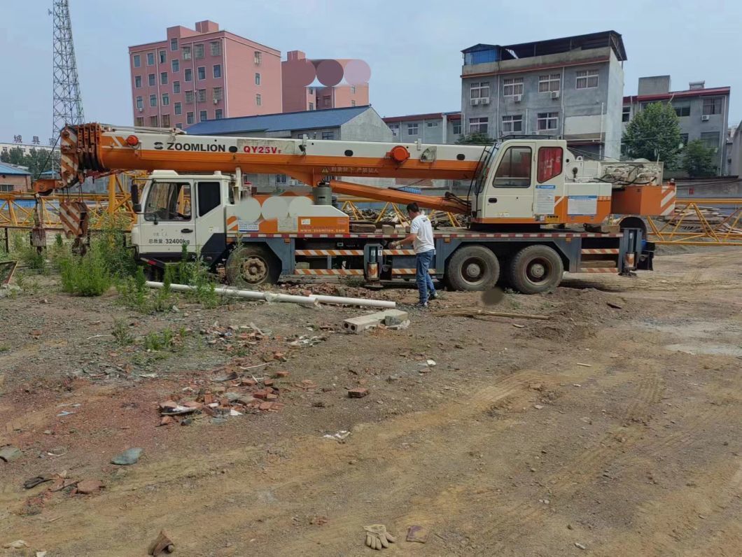 High-Performance Mobile Cranes Used Zoomlion 25t Truck Crane 15 Years Direct Discount