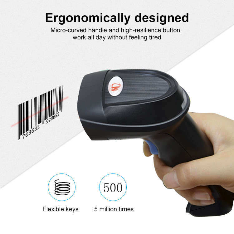 K-211 1d Wired Barcode Scanner MSI Code 93 Reader Handheld