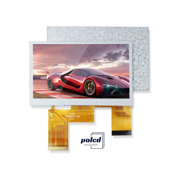 Quality Polcd 4.3" 480*272 Square TFT LCD Display NV3041A-01 Drive Mcu Spi Interface 4.3 Inch LCD Module for sale