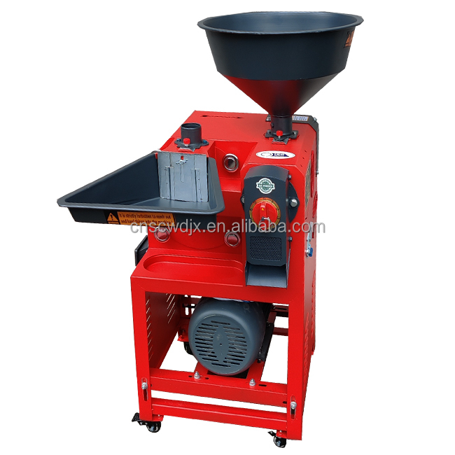 DONGYA AGRO 6N40G FINE BRAN MINI RICE MILL MACHINE