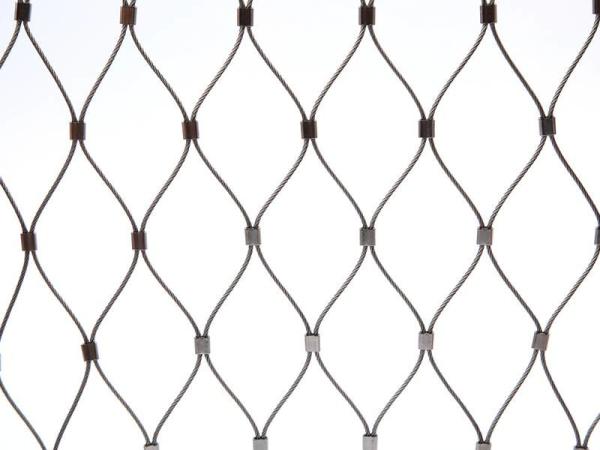 304 316L high strength decorative hand-woven Stainless Steel Rope Wire Mesh