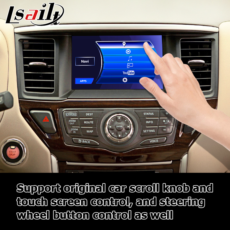 Nissan Pathfinder Andorid 11 Carplay android auto Navigation System Online Navigation Video Play