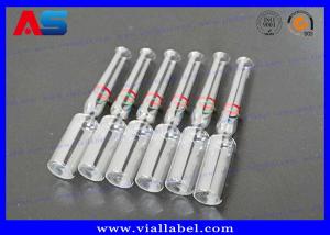China High Chemical Resistance Pharmaceutical Glass Ampoules High Drug Stability on sale