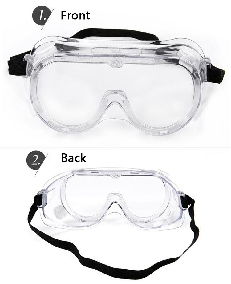 10pcs/bag Clear Eye Protection Goggles
