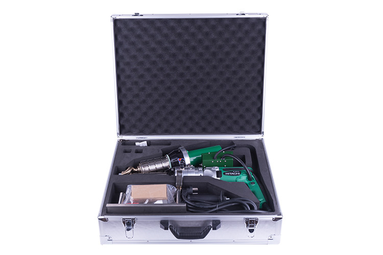 Geomembrane Extrusion Welding Machine , Hot Air Gun For Plastic Welding