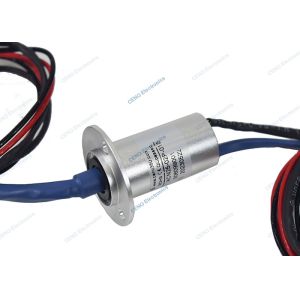 Robot Mini Capsule Slip Ring With CANBUS Signal Combined Electrical Rotary Joint