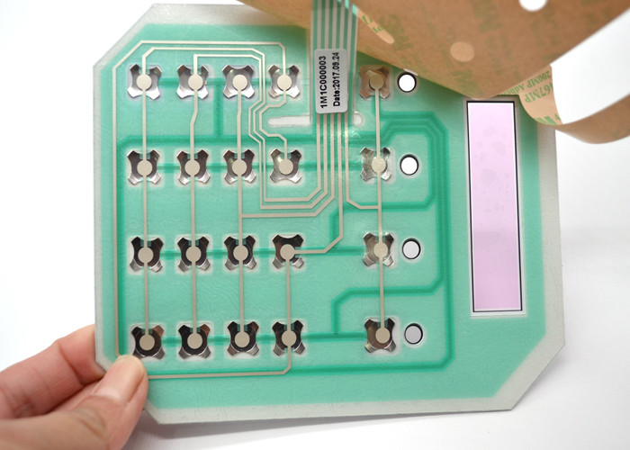 Quake Proof Custom Membrane Switches , Electrical Membrane Switch Keypad