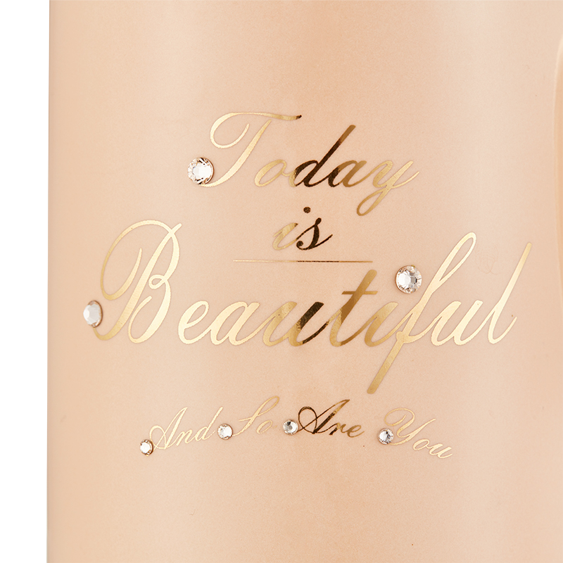 Wholesale Custom 400ml Pink Gift Cup Sublimation Reusable Coffee Ceramic Mug With Spoon