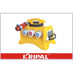 IP65 Portable Industrial Electricity Distribution Box with Socket Outlets