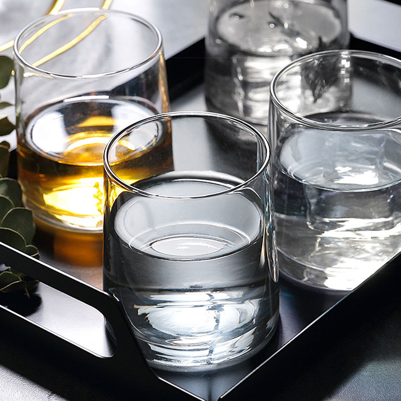 BPS Free Clear Crystal Drinking 250ml Personalized Glass Cup