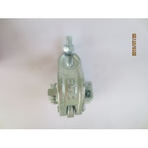 Original , silver EN74 forged double scaffold swivel clamp for pipe scaffolding