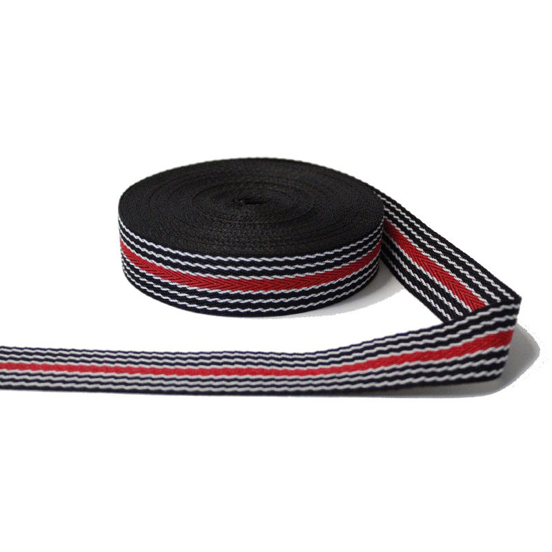 25mm Polyester Seat Belt Webbing Car Nylon Seatbelt Webbing Knitted