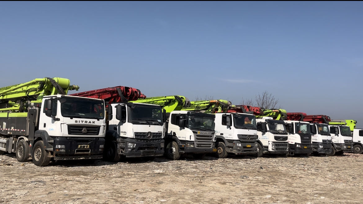 2022year Zoomlion 59M Concrete Pump Truck With Scania For Readymix Factory
