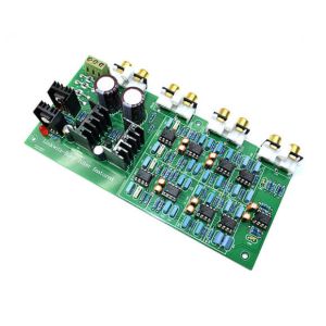 Security Alarm Smoke Detector PCB Custom FR4 1.6mm LED Driver PCB Board