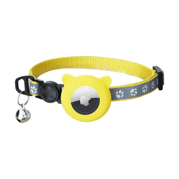 Adjustable AirTag Protective Pet Collar | Anti-Lost Tracker for Cats and Small