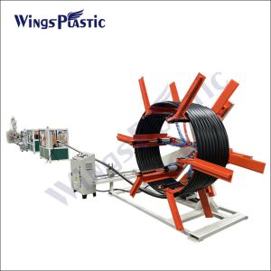 High Speed Hdpe PE Plastic Pipe Extrusion Making Machine Production Line