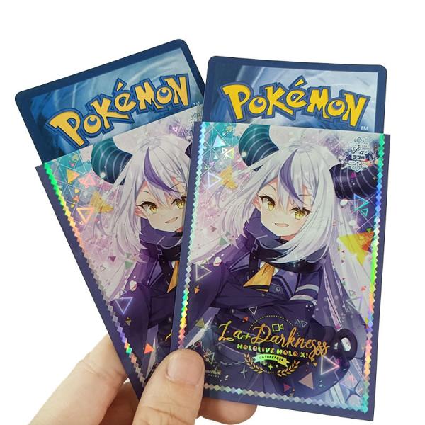 Hologrpahic Printed Card Sleeves For MTG, POKEMON, WS Etc Art Print Trading Card
