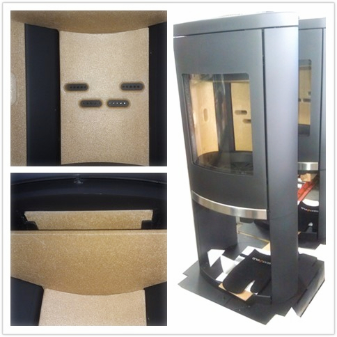 Log Burner Fireplace Insulation Board Practical Vermiculite Material