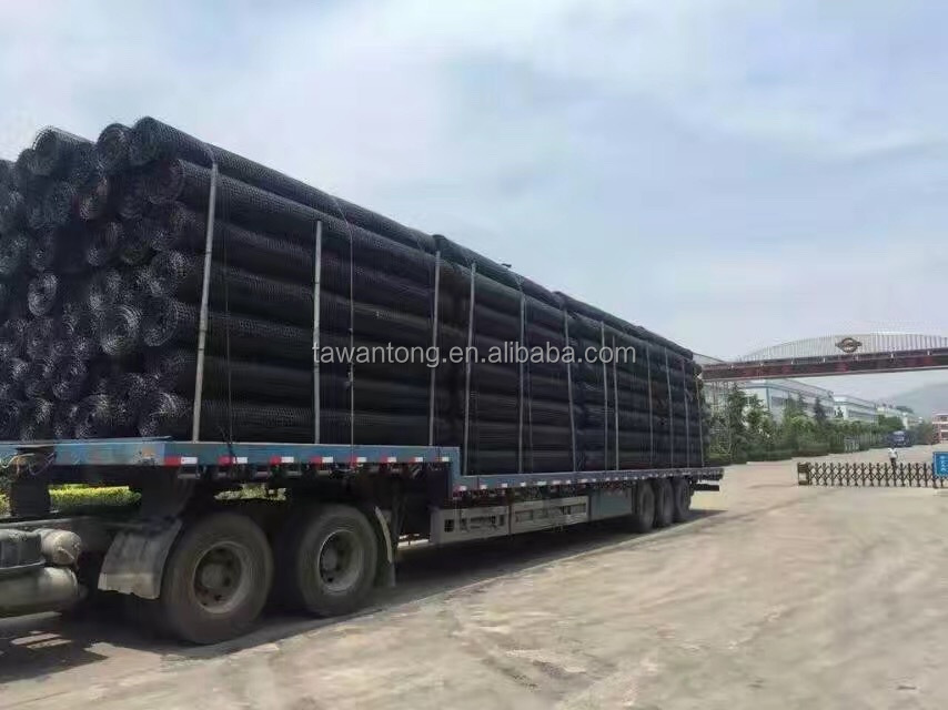 CE/ISO9001 Certified PP Biaxial Geogrid for Mining and Civil Engineering Construction