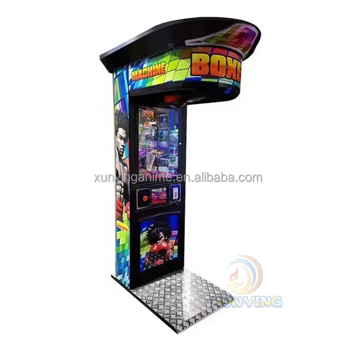 ODM Redemption Fun Boxing Machine Arcade Game Dynamic Boxer Machine 110V
