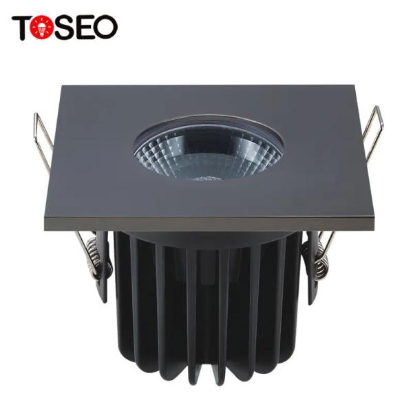 Quality Modern Square Recessed Dimmable Downlights 11W Fire Rated Ip65 6000k for sale