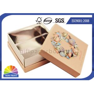 Printed Soap Paper Gift Box With Lift Off Lid / ODM Paper Presentation Boxes