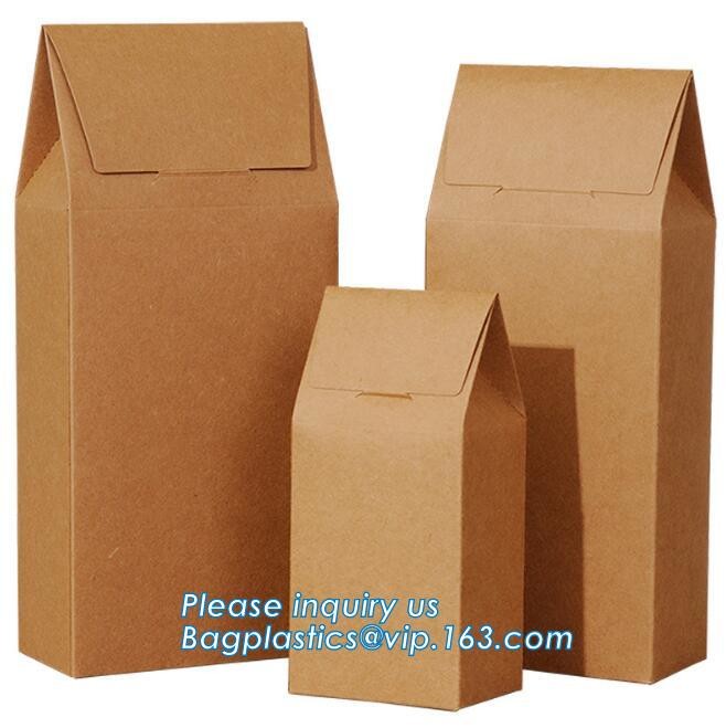 Customized Red Printed Kraft Paper Shopping Bag with Ribbon Handles and Bowknot,Kraft Paper Shopping Bag with Kinds off