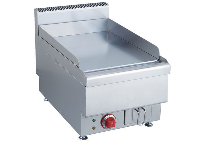 Counter-top Griddle , Electric Griddle Western Kitchen Equipment 600*650*475mm