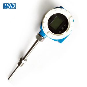 Flange Mounted Smart Temperature Transmitter with PT100 Sensor and Thermowell