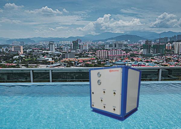Air-to-water heat pump with water source triple effect machine 30kw outlet